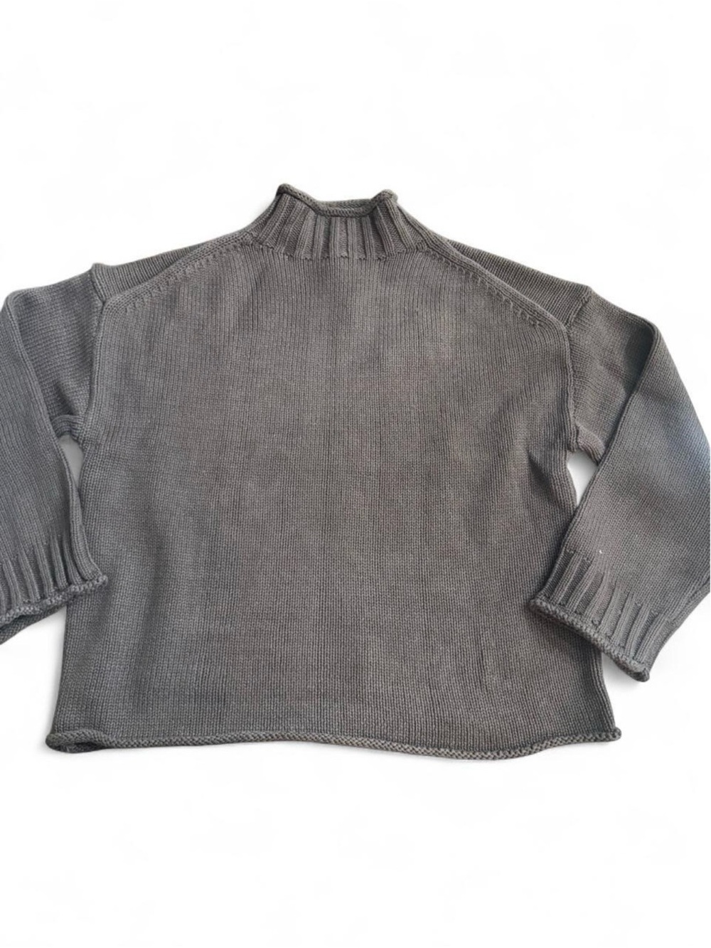 Jessica Simpson Roll Neck Brown Sweater